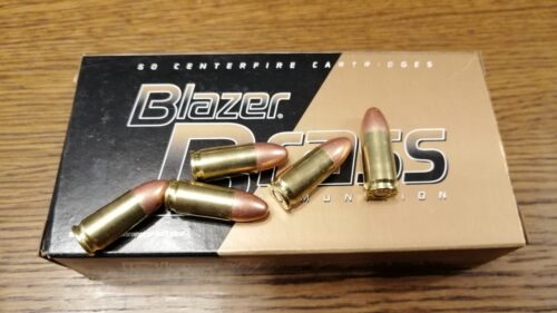 9mm Luger Blazer FMJ 8g/124gr