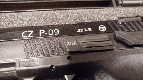 Pistolet CZ P-09 Black 22LR